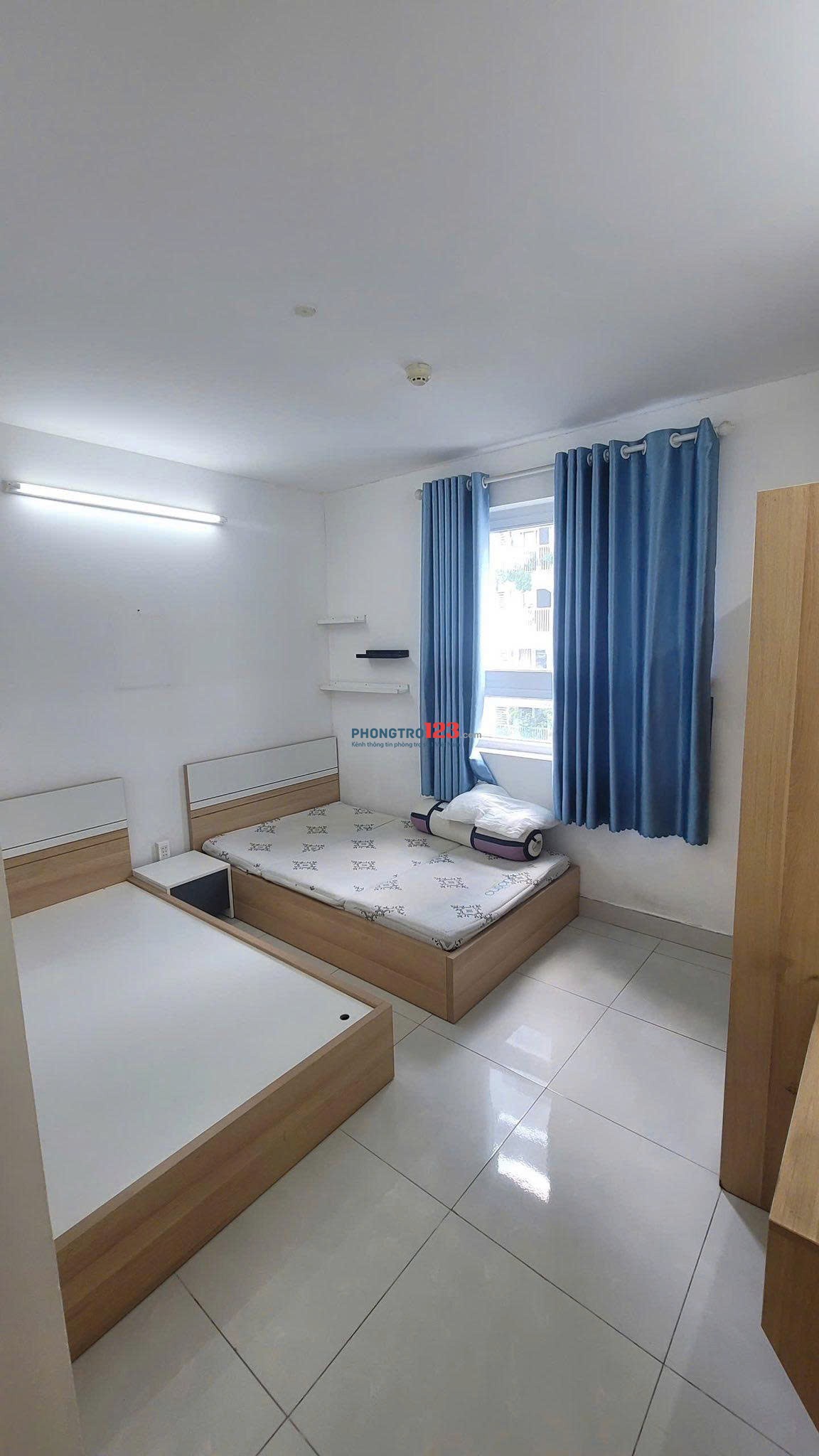Chung Cư 8X -Plus, Trường Chinh,TTN, Q12: 70m2, 2p ngủ, NTCC 9tr/th