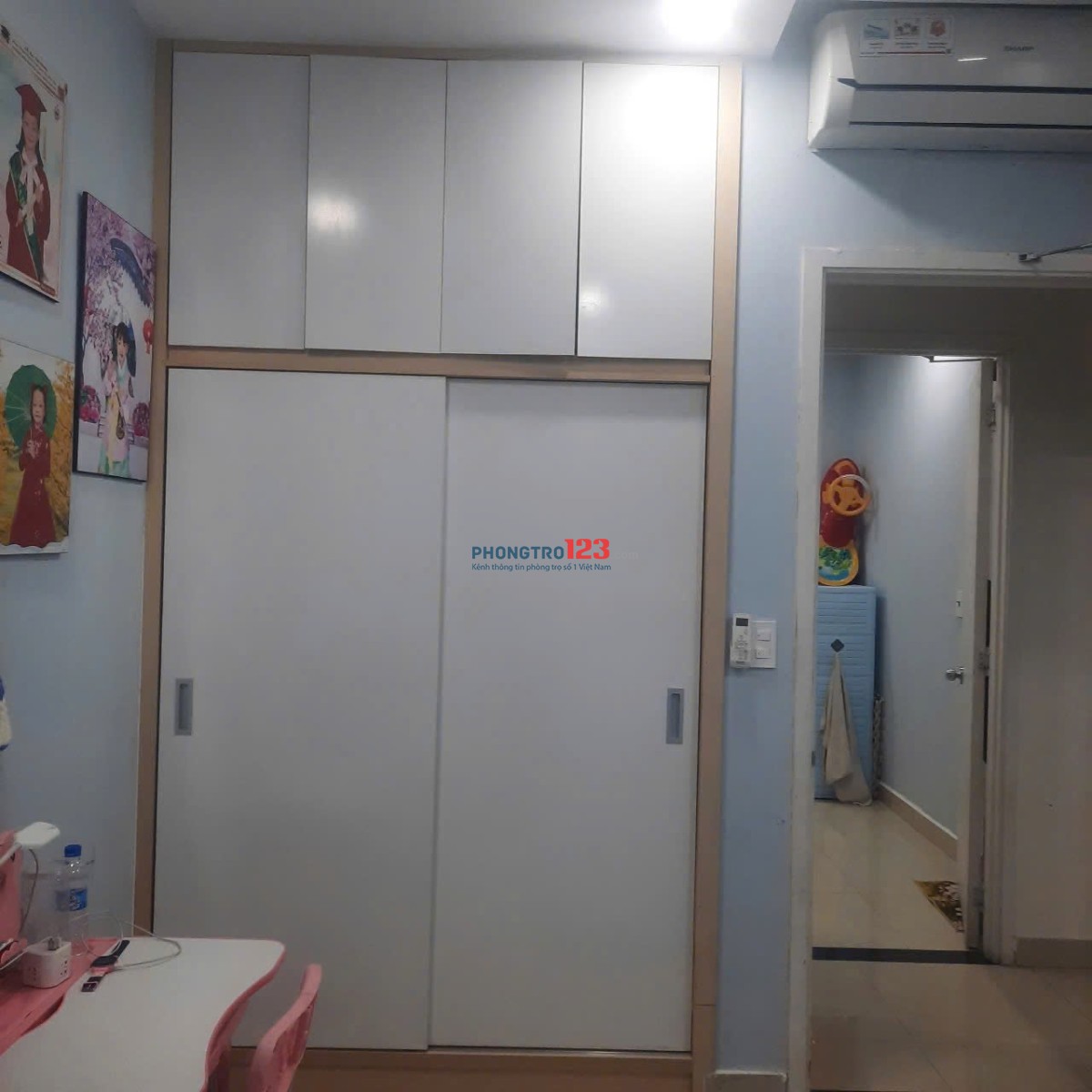 Central Plaza,Phạm Văn Hai, Tân Bình: 70m2,2p ngủ,NT,12,5tr/th