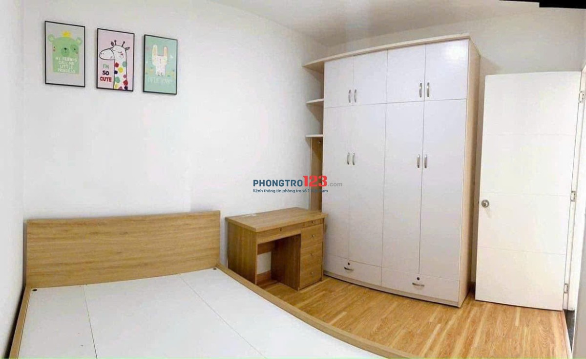 Chung Cư 8X - Plus, Trường Chinh, TTN, Q12: 77m2, 2p ngủ, NTCC 9tr/th