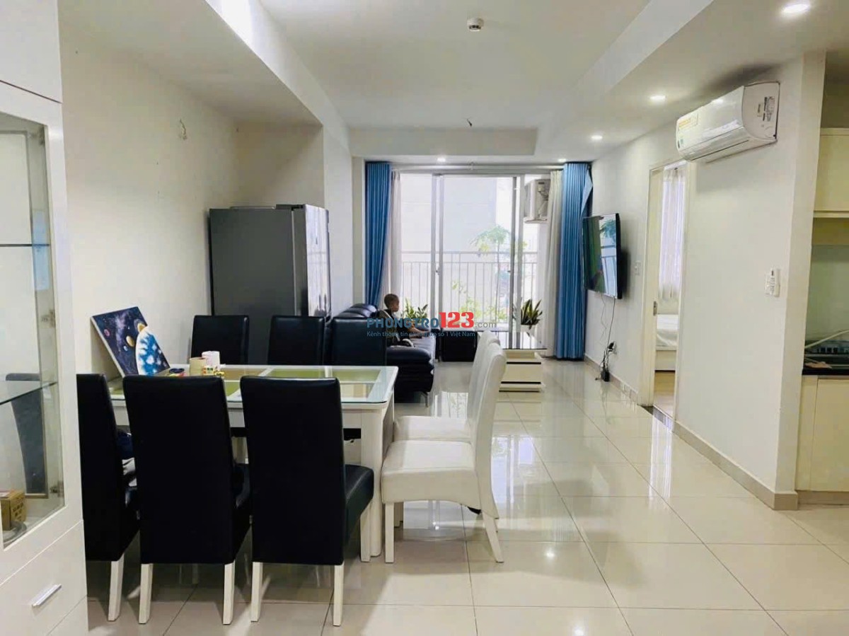 Chung cư Bàu Cát, Tân Bình: 79m2, 2p ngủ, 11tr/th, Nội thất mới.