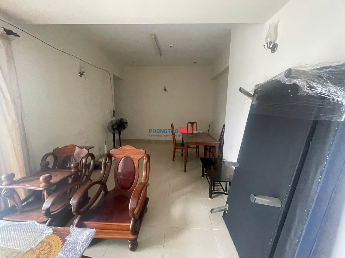 Căn hộ Cao ốc Lương Định Của, 2PN, 84m2 cho thuê 12tr