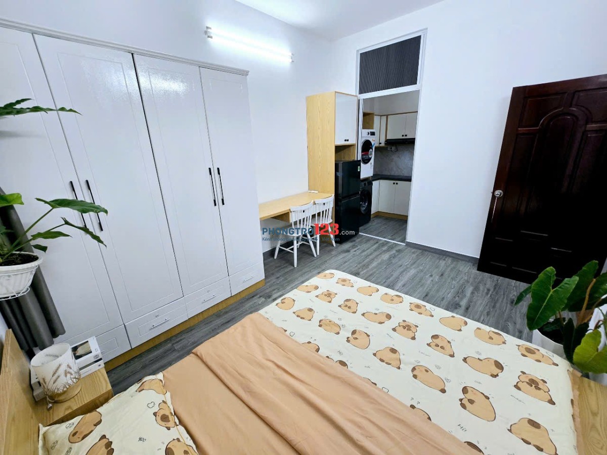 Cho thuê phòng full nội thất đường Cách Mạng Tháng 8, Quận 3 – Gần chợ, trường học, trung tâm