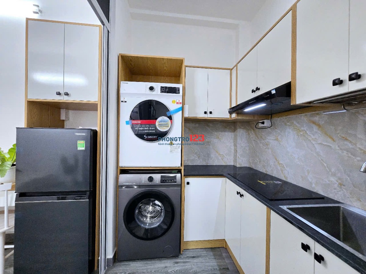 Cho thuê phòng full nội thất đường Cách Mạng Tháng 8, Quận 3 – Gần chợ, trường học, trung tâm
