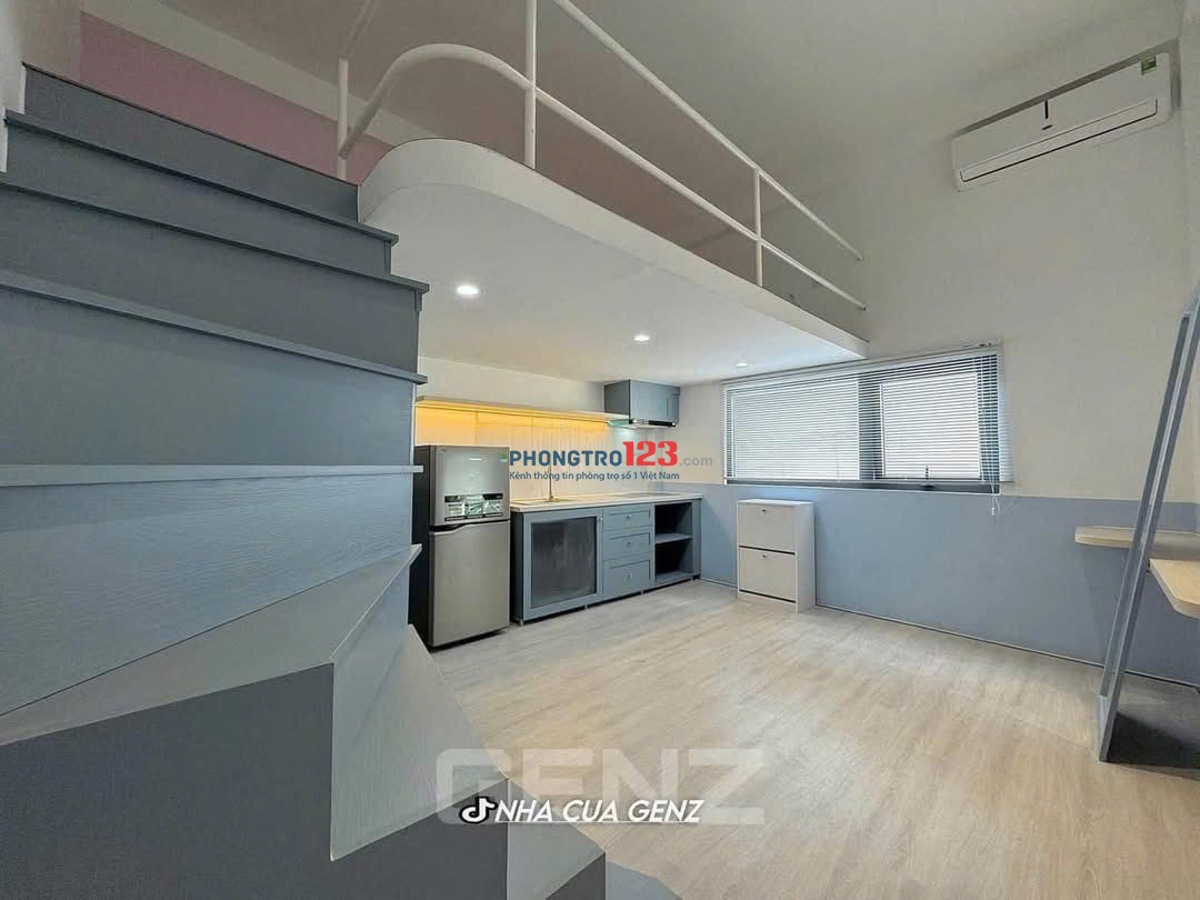 Căn hộ duplex siêu xịn xò, vibe chuẩn nước ngoài, full tiện nghi giữa trung tâm Tân Bình