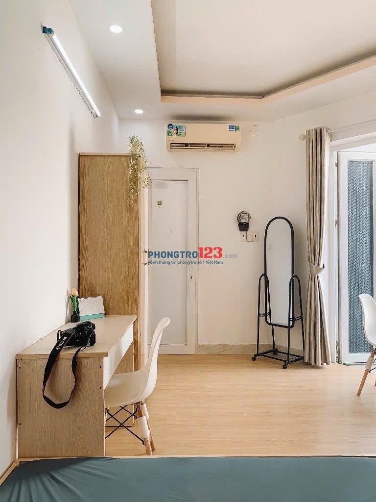 Căn hộ xinh full nội thất có ban công đường Tân Thành - Tân Phú gần Aeon tân phú , gần khu trung tâm
