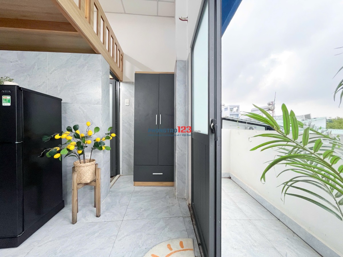 Căn hộ gác lửng xinh xắn – Sống tiện nghi ngay trung tâm Gò Vấp Gần Công viên Gia định , Đại học CN