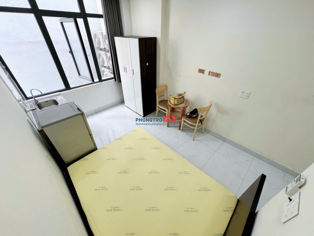 PHÒNG TRỌ 25M2 GẦN ĐH NGOẠI THƯƠNG, GIAO THÔNG VẬN TẢI, HUTECH FULL NỘI THẤT, MỚI, GẦN ĐIỆN BIÊN PHỦ