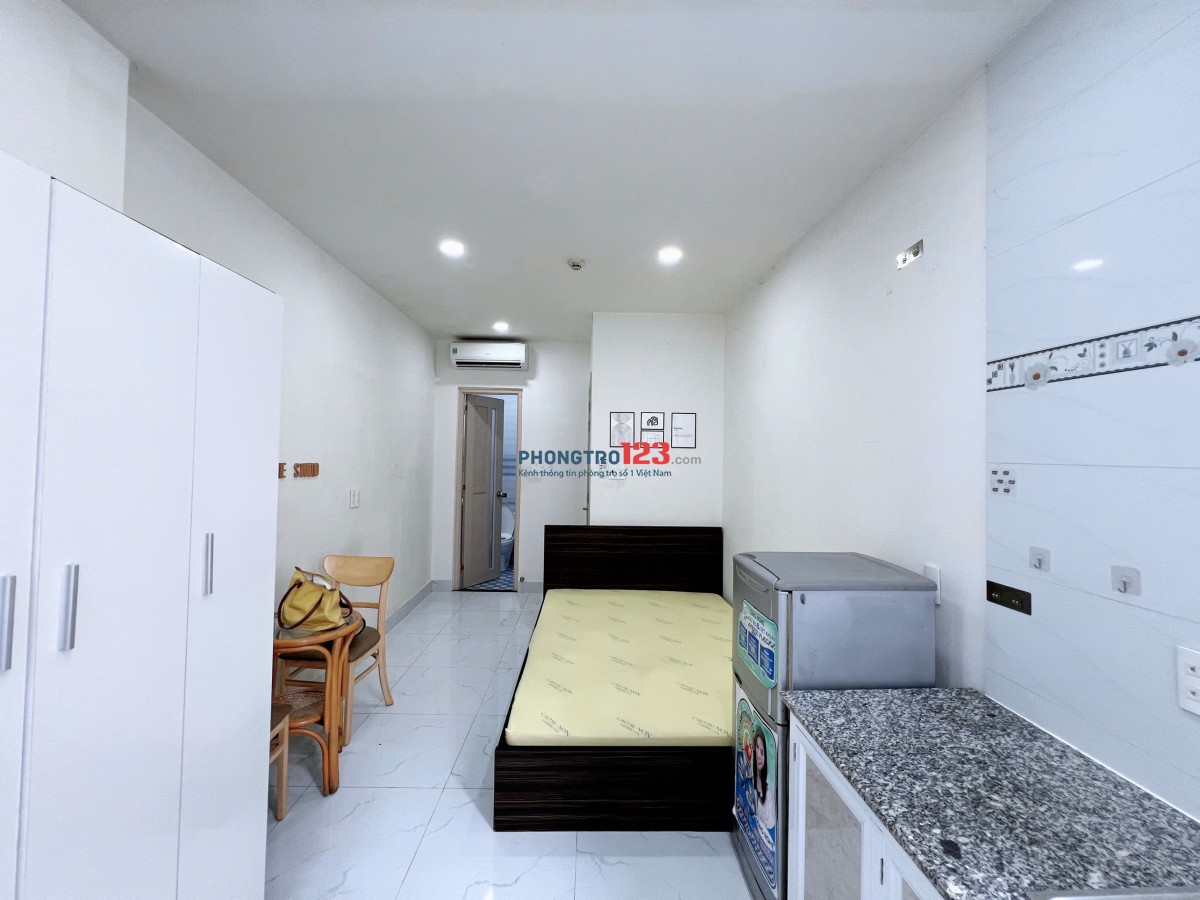 PHÒNG TRỌ 25M2 GẦN ĐH NGOẠI THƯƠNG, GIAO THÔNG VẬN TẢI, HUTECH FULL NỘI THẤT, MỚI, GẦN ĐIỆN BIÊN PHỦ