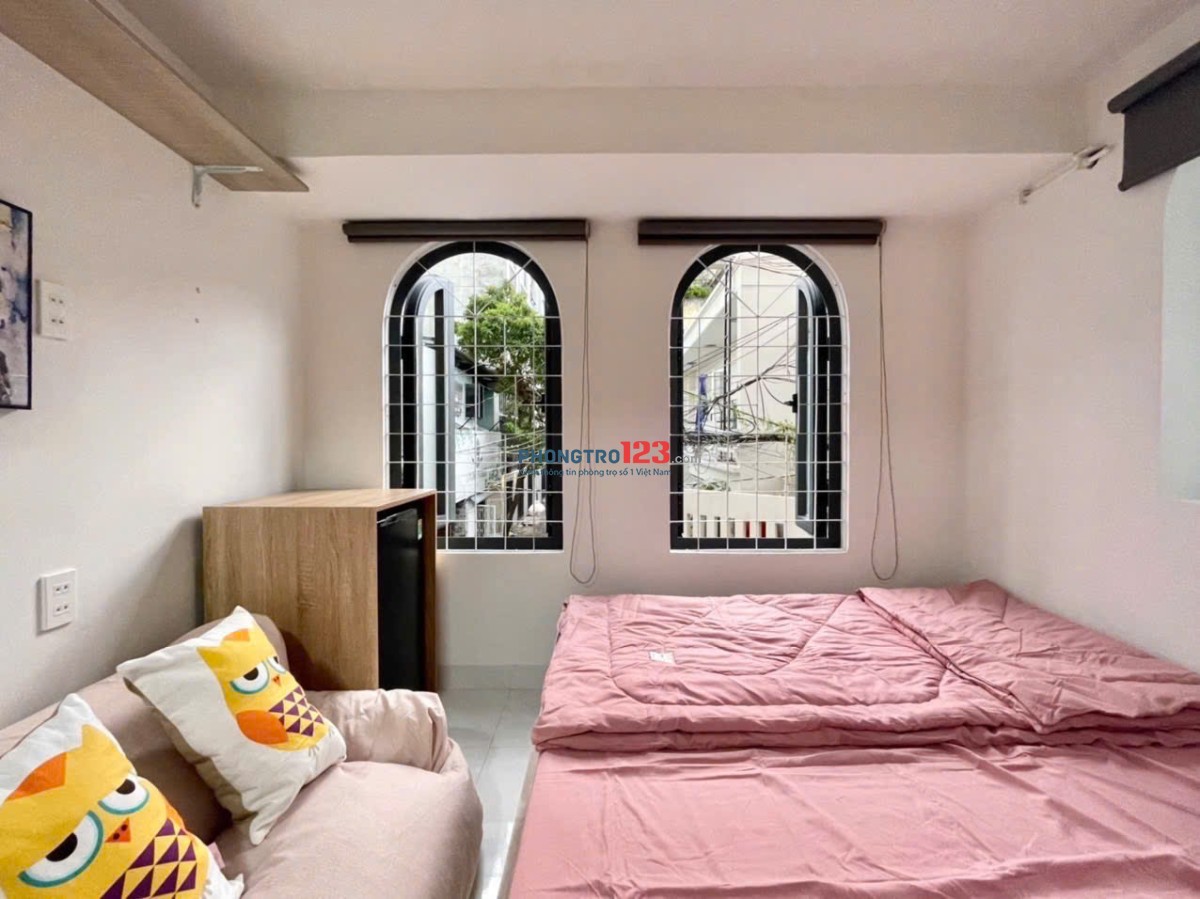 CHO THUÊ PHÒNG FULL NỘI THẤT GIÁ RẺ – TRUNG TÂM QUẬN 3 GẦN CHỢ HOÀ HƯNG< ĐH UEH, ĐH MỞ