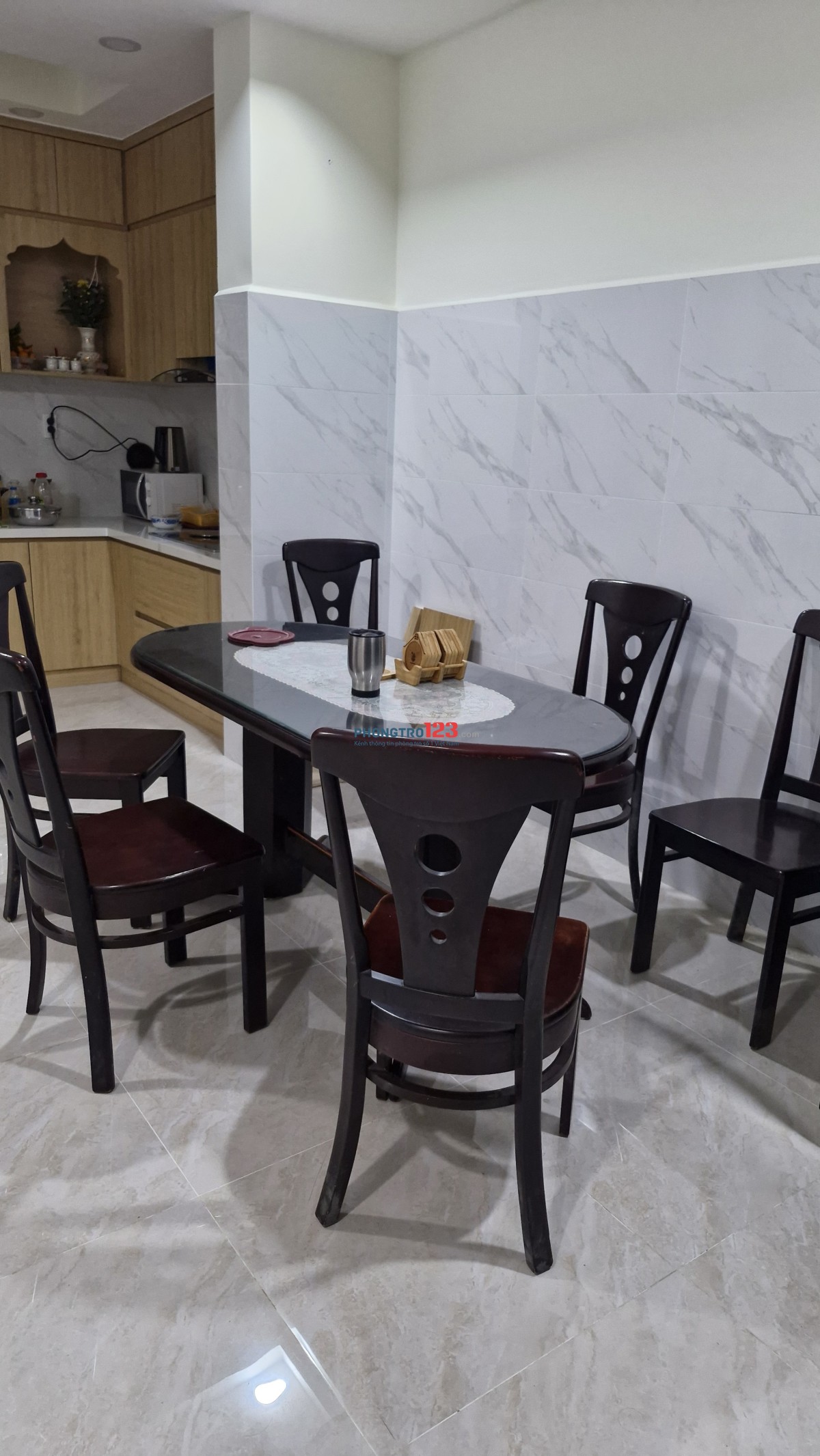 Phòng trọ ở khu Chợ Nhị Thiên Đường cho NỮ Sinh viên/NV Văn Phòng thuê. Nội Thất đầy đủ & tiện nghi.