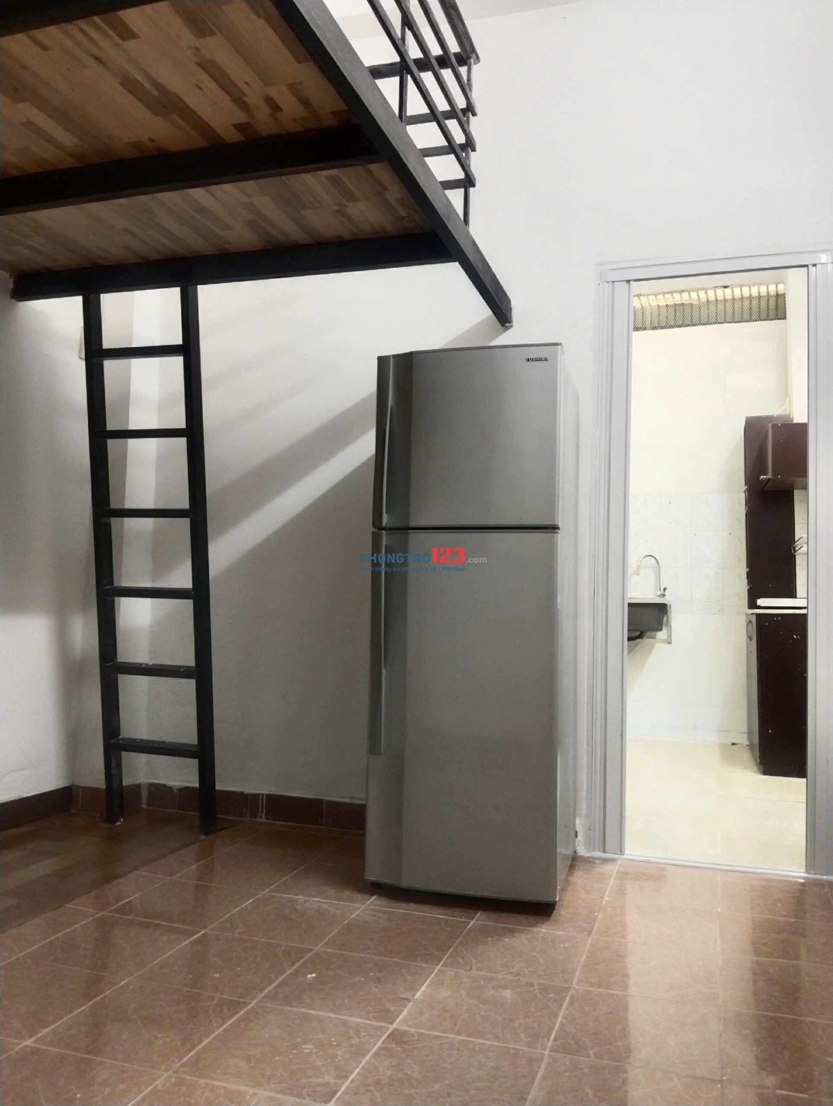 Cho thuê phòng hẻm 195 điện biên phủ phường 2 ( 15 cũ) Bình thạnh