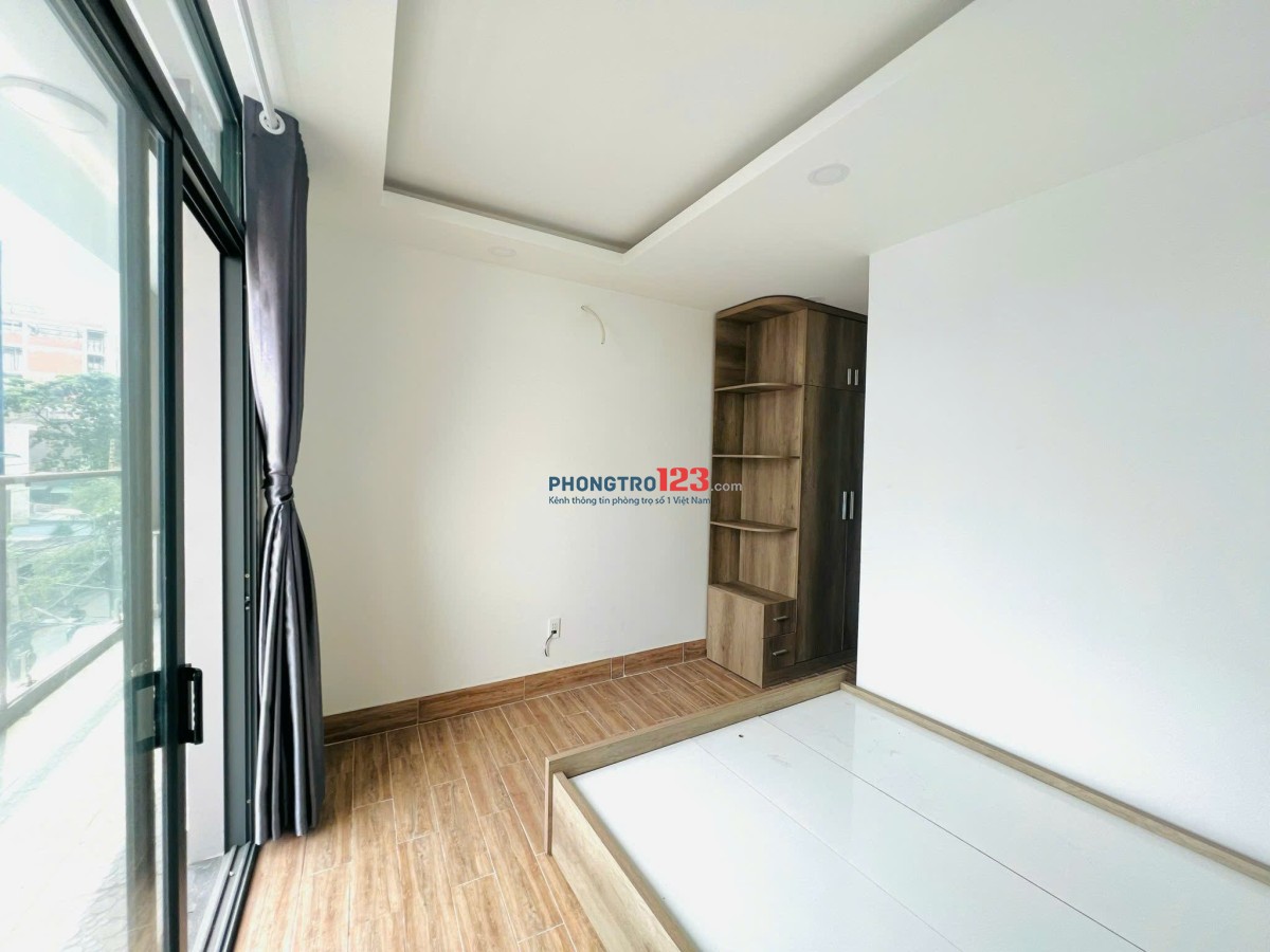CHO THUÊ CĂN HỘ STUDIO TÁCH BẾP - BAN CÔNG - THANG MÁY - Không Giới Hạn Người ỞGẦN CHỢ BÀ CHIỂU