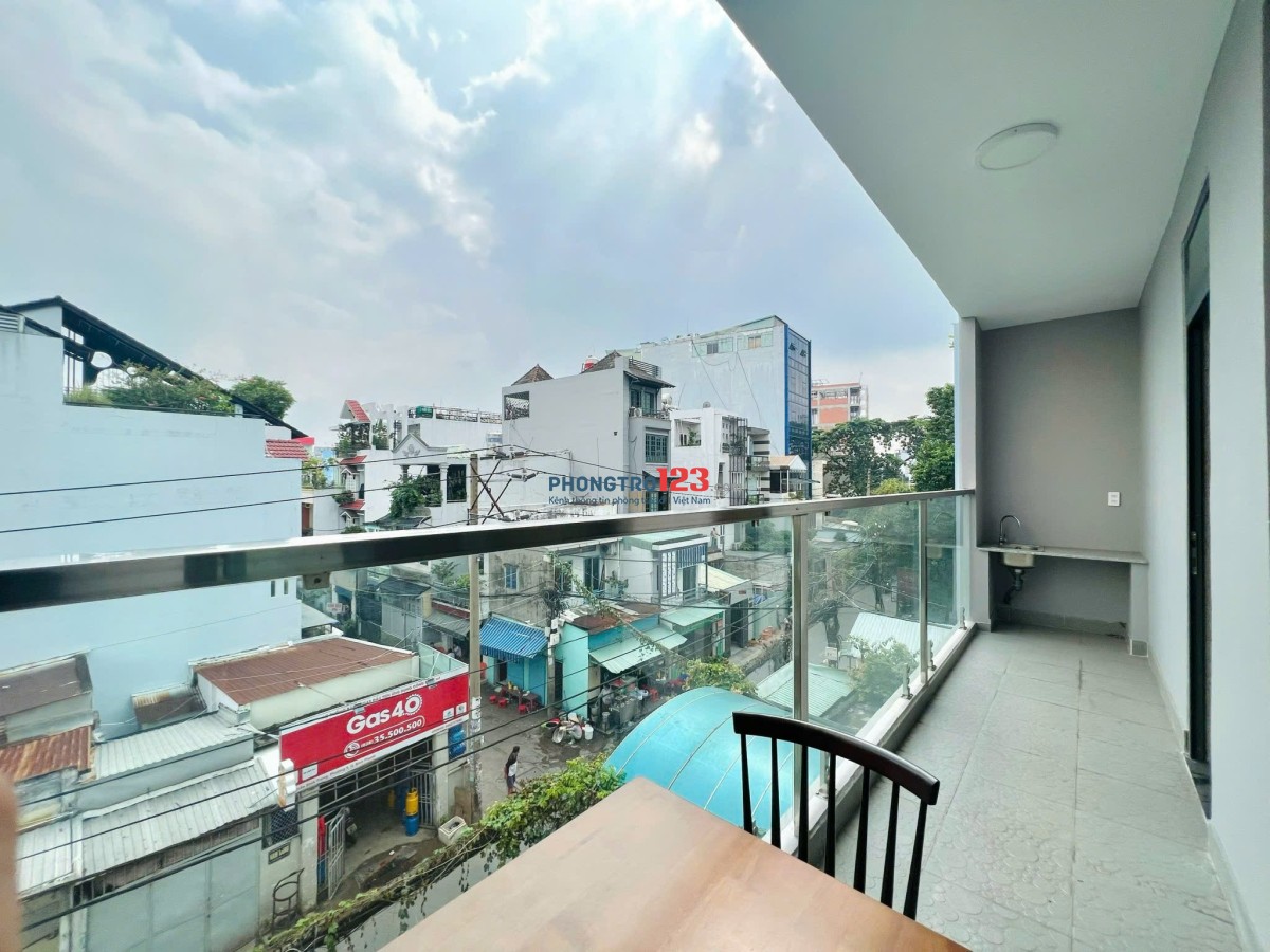 CHO THUÊ CĂN HỘ STUDIO TÁCH BẾP - BAN CÔNG - THANG MÁY - Không Giới Hạn Người ỞGẦN CHỢ BÀ CHIỂU