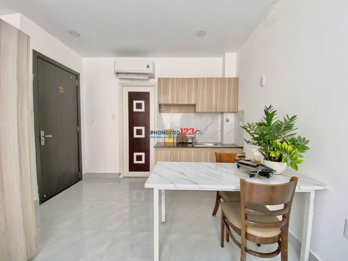 CHO THUÊ CĂN HỘ STUDIO - BAN CÔNG - THANG MÁY - GẦN ĐH Văn Lang Cs2, Phan Văn Trị - Cho Nuôi Mèo