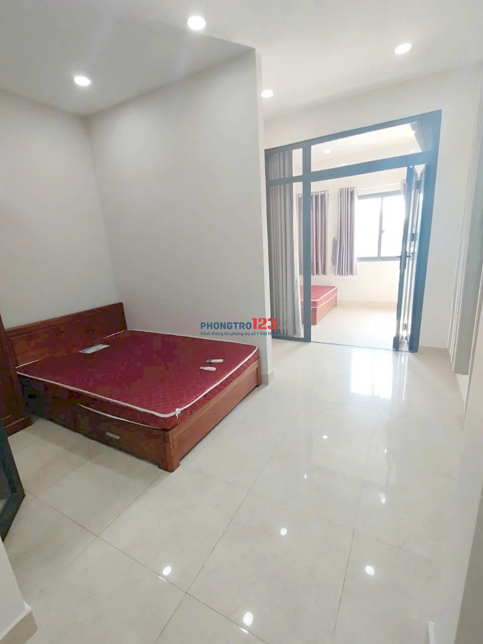 Cho thuê căn 2 phòng ngủ 2wc full nội thất rộng 50m2. Đường Tám Danh. P4. Q8