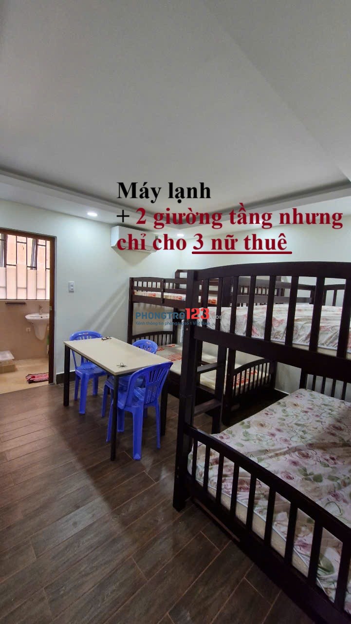 Phòng trọ ở khu Chợ Nhị Thiên Đường cho NỮ Sinh viên/NV Văn Phòng thuê. Nội Thất đầy đủ & tiện nghi.