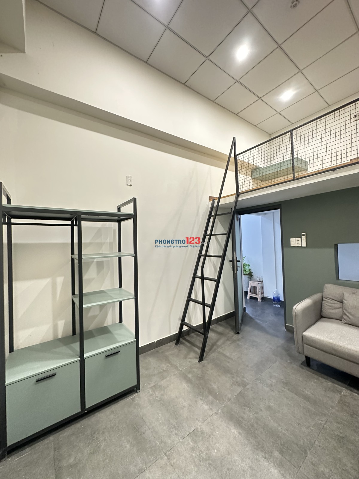 Chính Chủ cho thuê phòng Gác 1M6