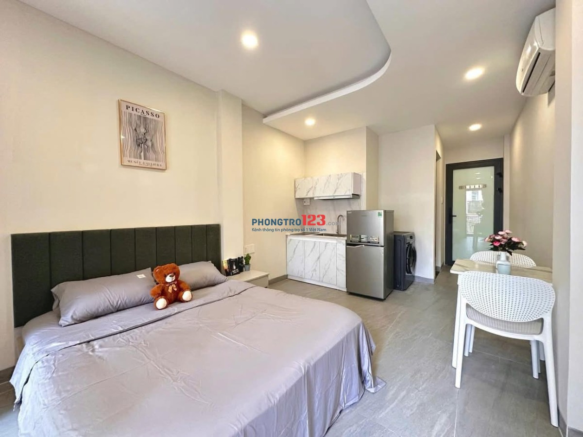 CHÍNH CHỦ CHO THUÊ CHDV STUDIO FULL NỘI THẤT CÁCH CỔNG SAU VLU 350m