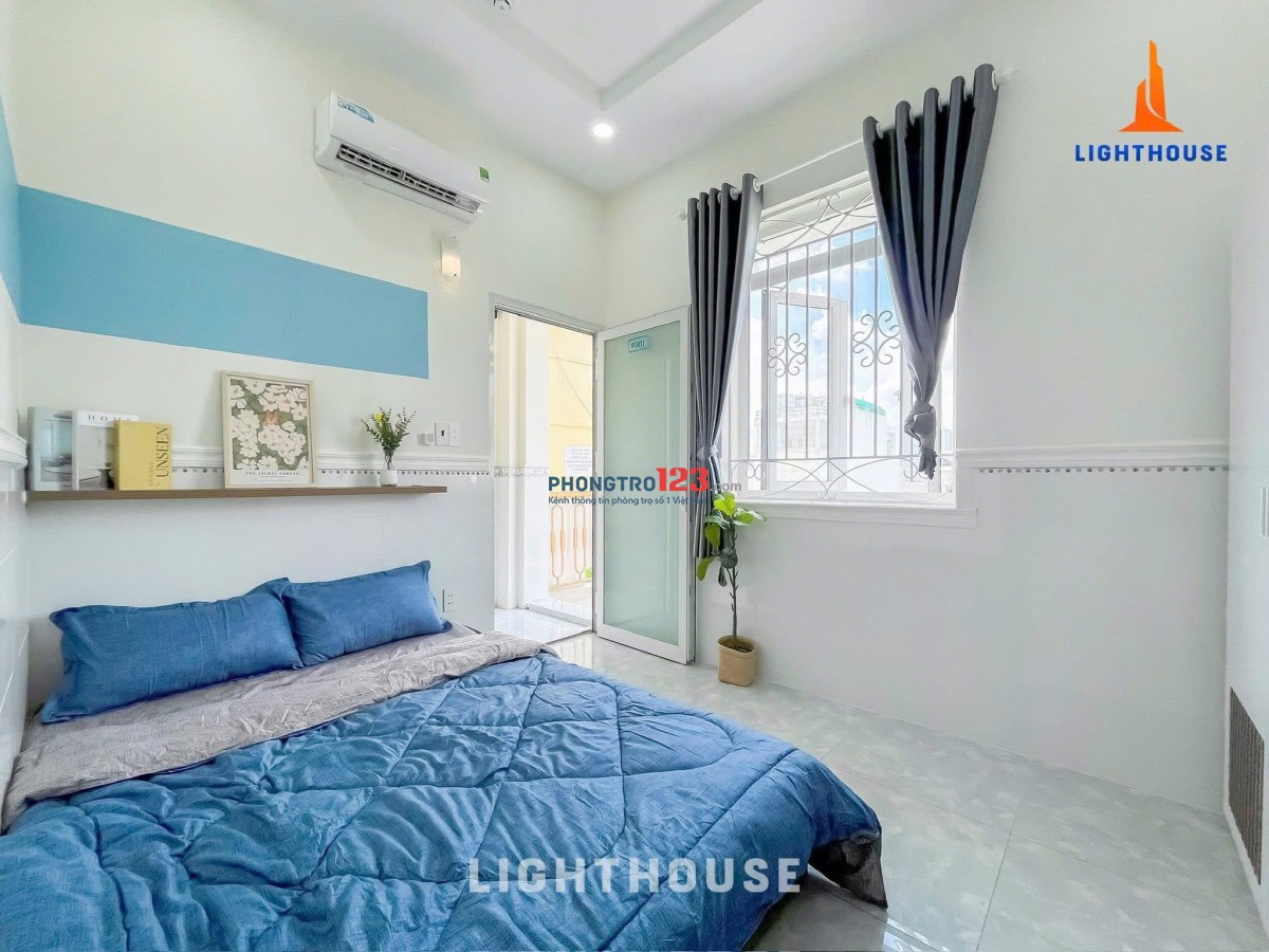 CHÍNH CHỦ CHO THUÊ STUDIO ĐẦY ĐỦ NỘI THẤT CỬA SỔ TRỜI TRỜI NGAY LÊ VĂN QUỚI