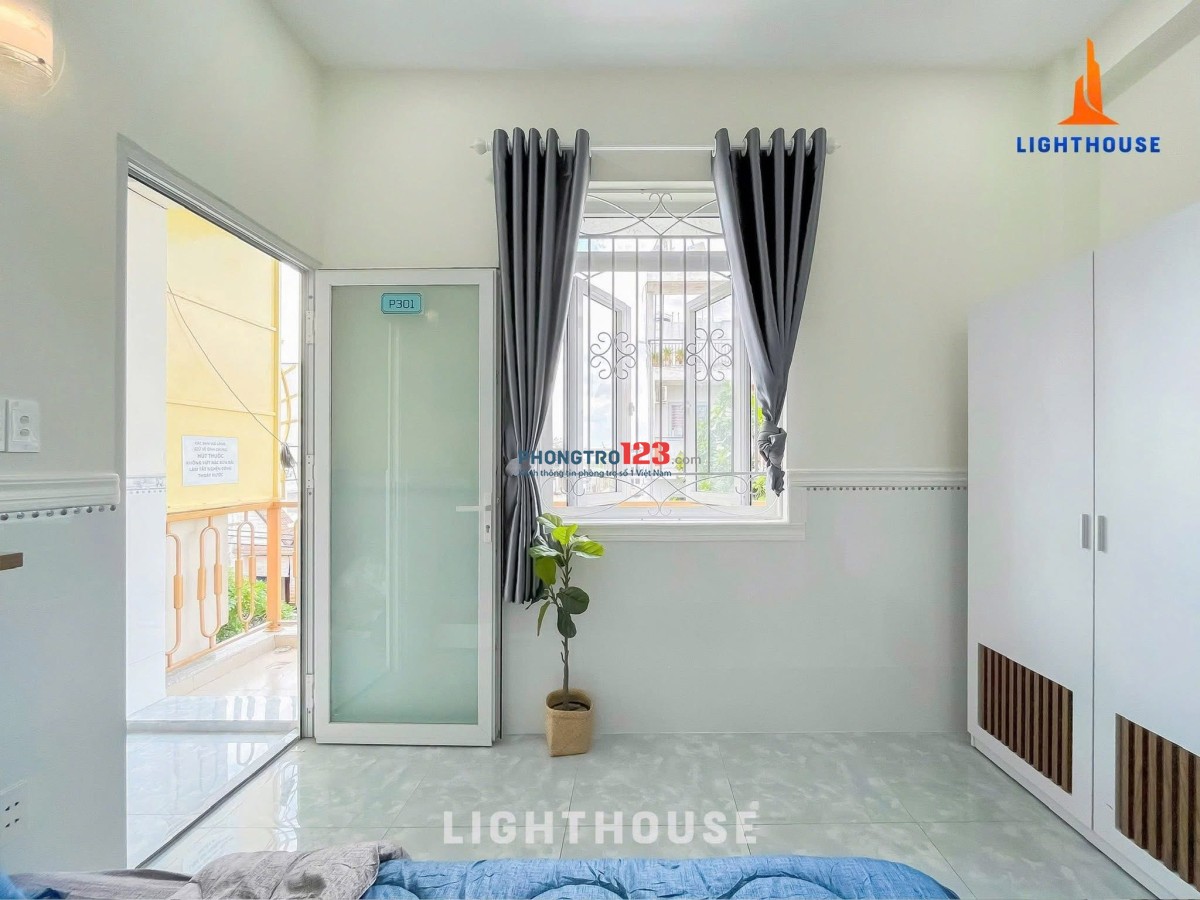 CHÍNH CHỦ CHO THUÊ STUDIO ĐẦY ĐỦ NỘI THẤT CỬA SỔ TRỜI TRỜI NGAY LÊ VĂN QUỚI