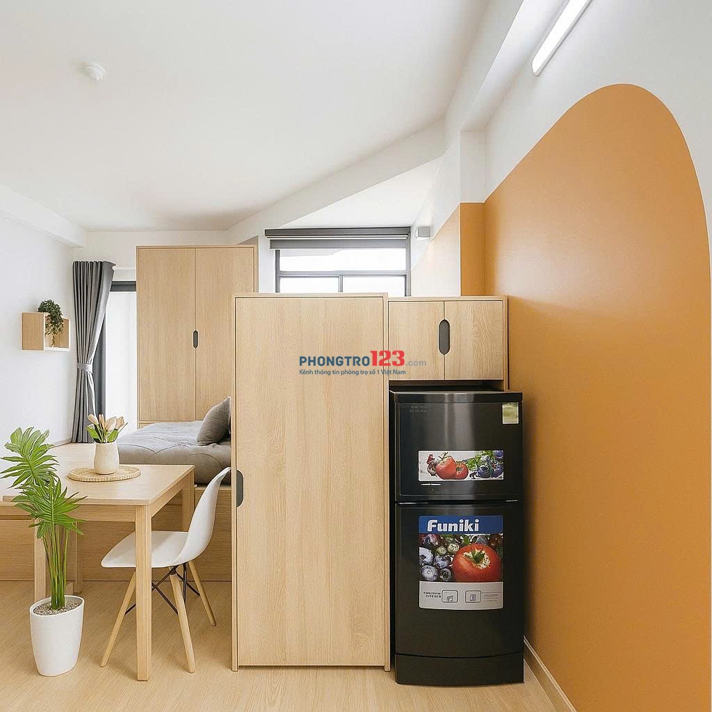 CC cho thuê CHDV tại Huỳnh Văn Nghệ, 6 triệu, 25m2, 1PN, 1WC, full nội thất
