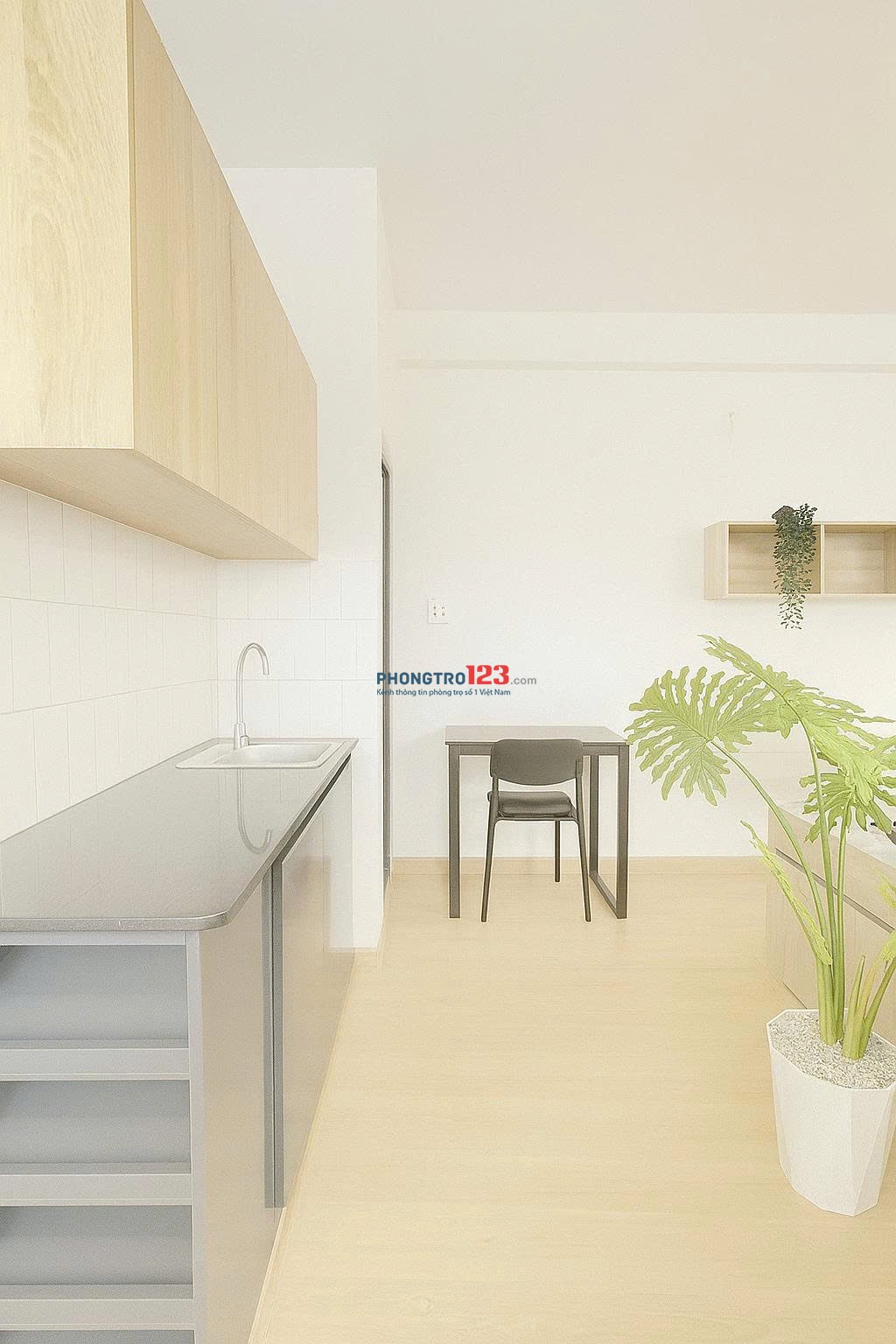 CC cho thuê CHDV tại Huỳnh Văn Nghệ, 6 triệu, 25m2, 1PN, 1WC, full nội thất