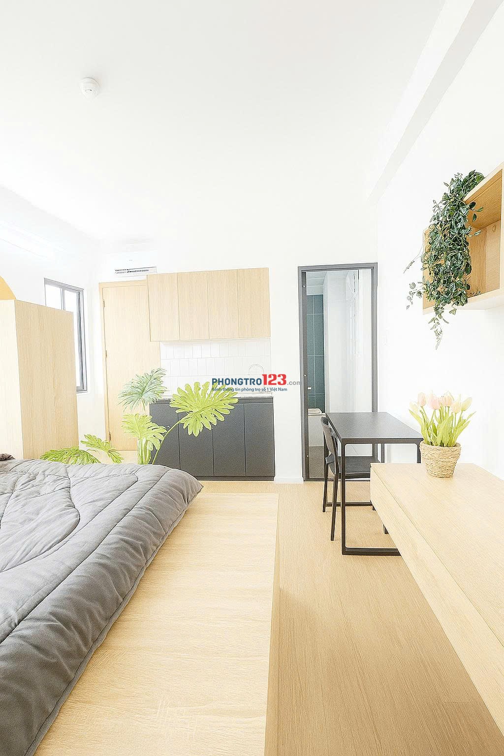 CC cho thuê CHDV tại Huỳnh Văn Nghệ, 6 triệu, 25m2, 1PN, 1WC, full nội thất