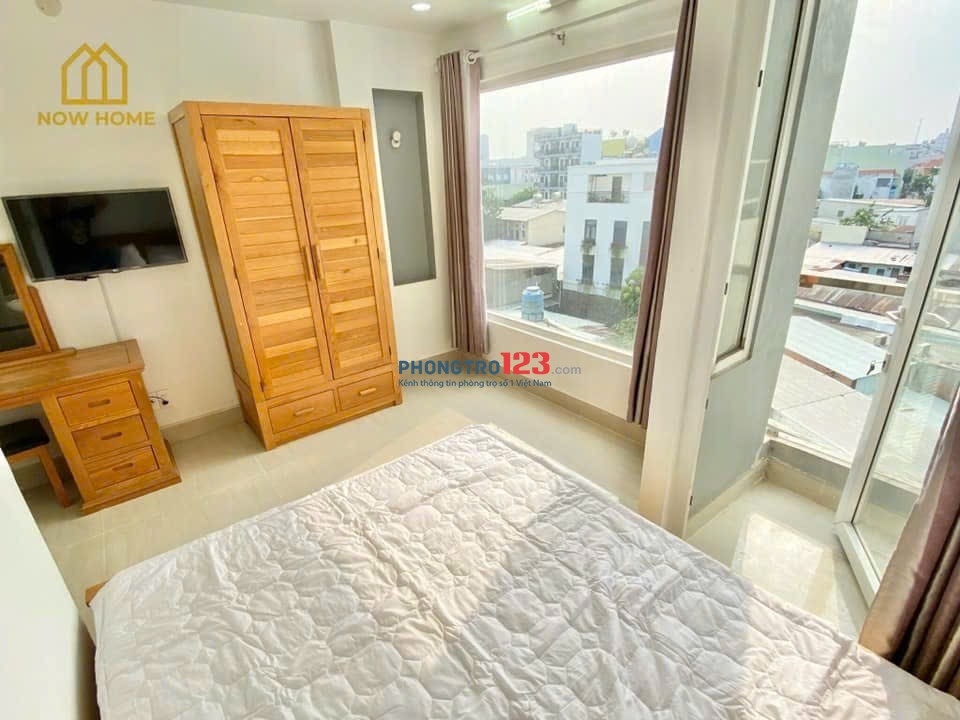 PHÒNG BAN CÔNG FULL NT 30m2 MỚI UNG VĂN KHIÊM GẦN ĐH Hutech, GTVT, UEF, Ngoại Thương