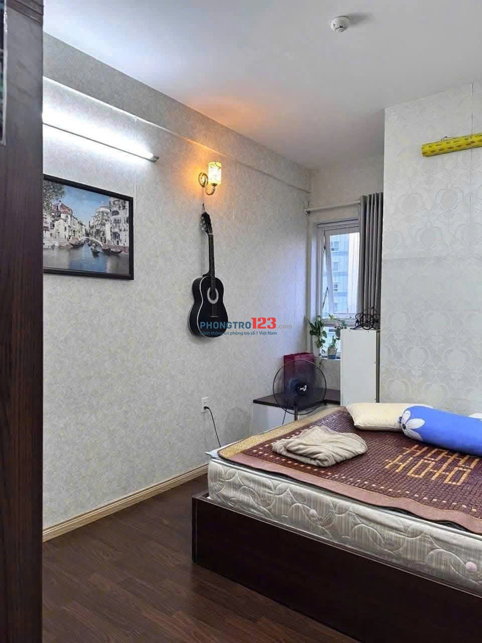 Chung cư Bàu cát,p10,Tân BÌnh: 83m2, 2p ngủ,2wc,NT,11tr/th