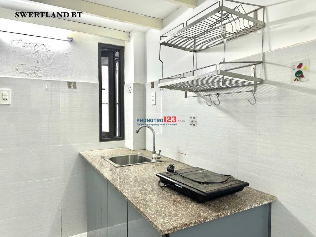 CHO THUÊ PHÒNG FULL NỘI THẤT NGAY NGÃ TƯ HÀNG XANH GẦN ĐH HUTECH, NGOẠI THƯƠNG, UEF, HỒNG BÀNG
