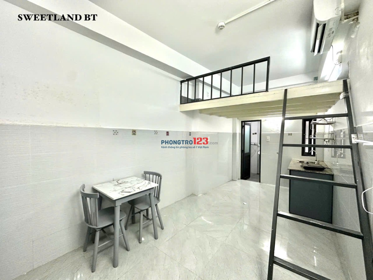 CHO THUÊ PHÒNG FULL NỘI THẤT NGAY NGÃ TƯ HÀNG XANH GẦN ĐH HUTECH, NGOẠI THƯƠNG, UEF, HỒNG BÀNG