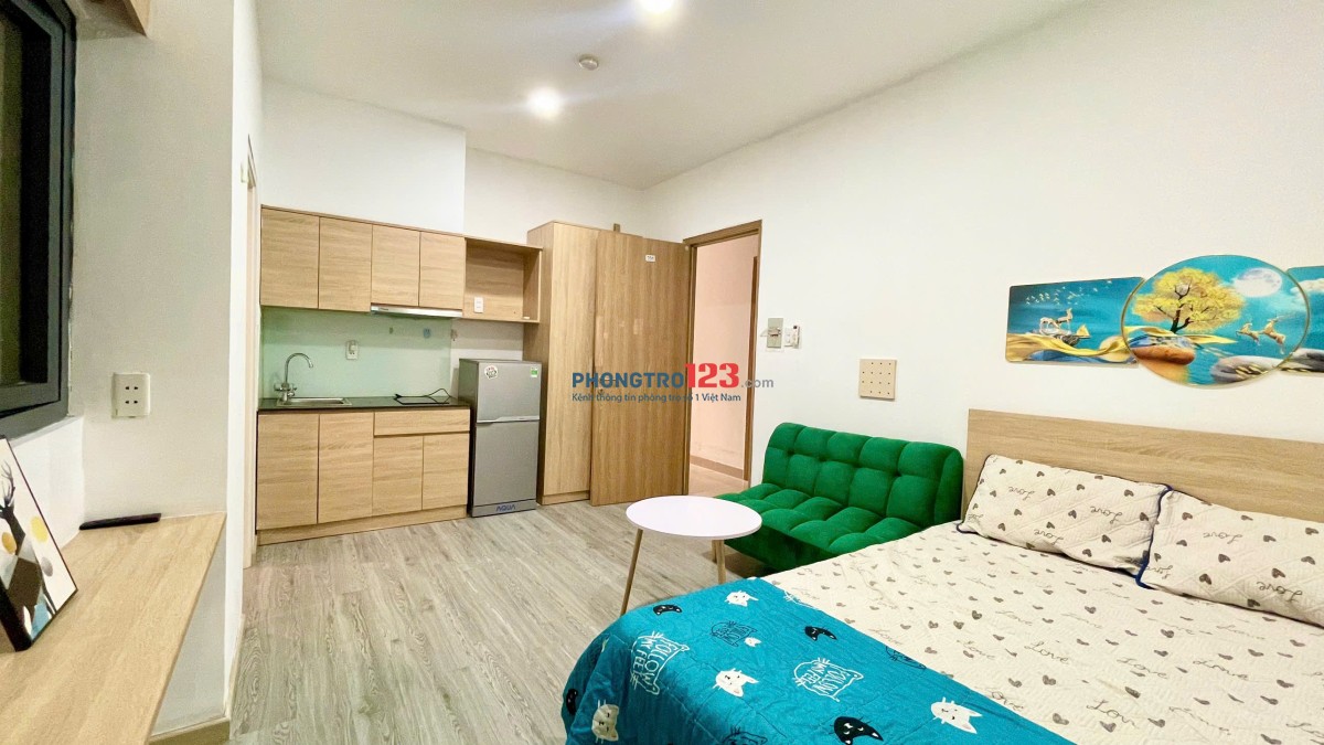 STUDIO FULL NỘI THẤT - 25m2 - Gần ĐH Huteach