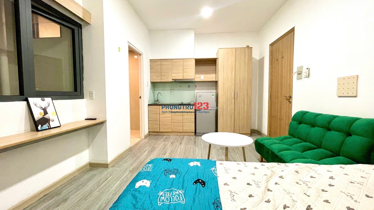 STUDIO FULL NỘI THẤT - 25m2 - Gần ĐH Huteach