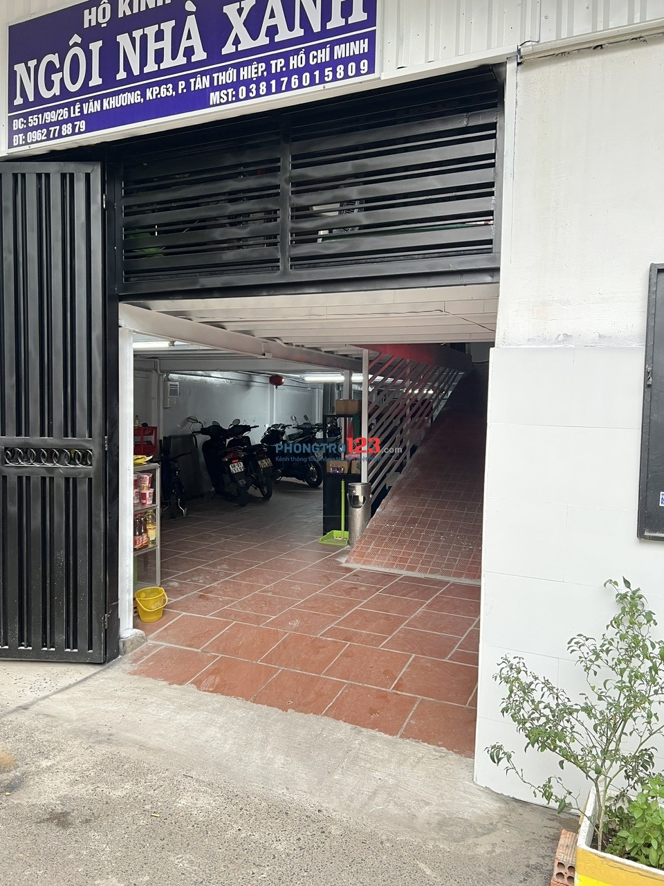 Nhà trọ Ngôi Nhà Xanh , Thoáng mái yên tỉnh, giao thông thuận tiện