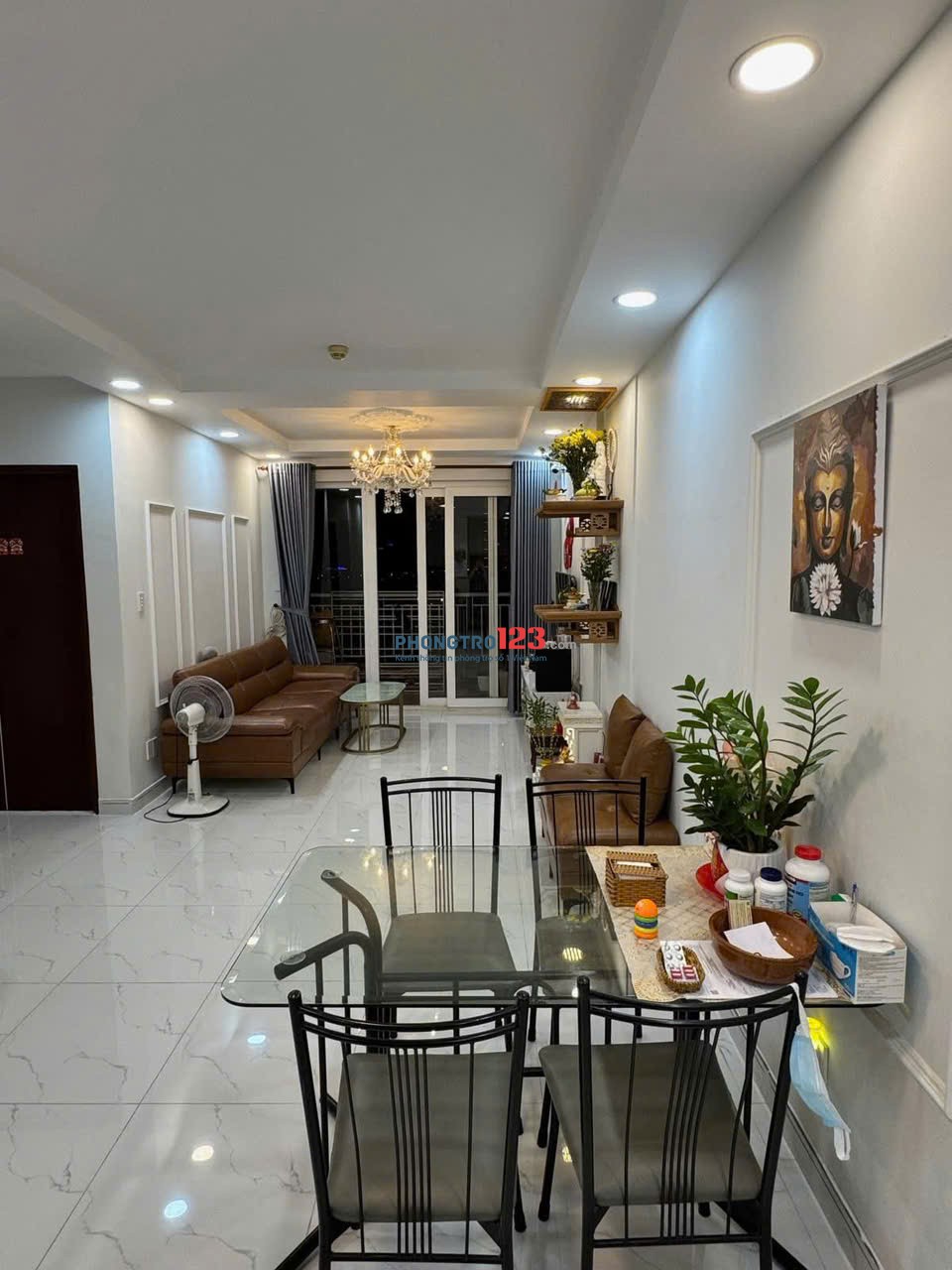 Chung cư Lê Văn Sỹ, P10, Phú Nhuận: 2p ngủ, NT mới, 75m2, 11triệu