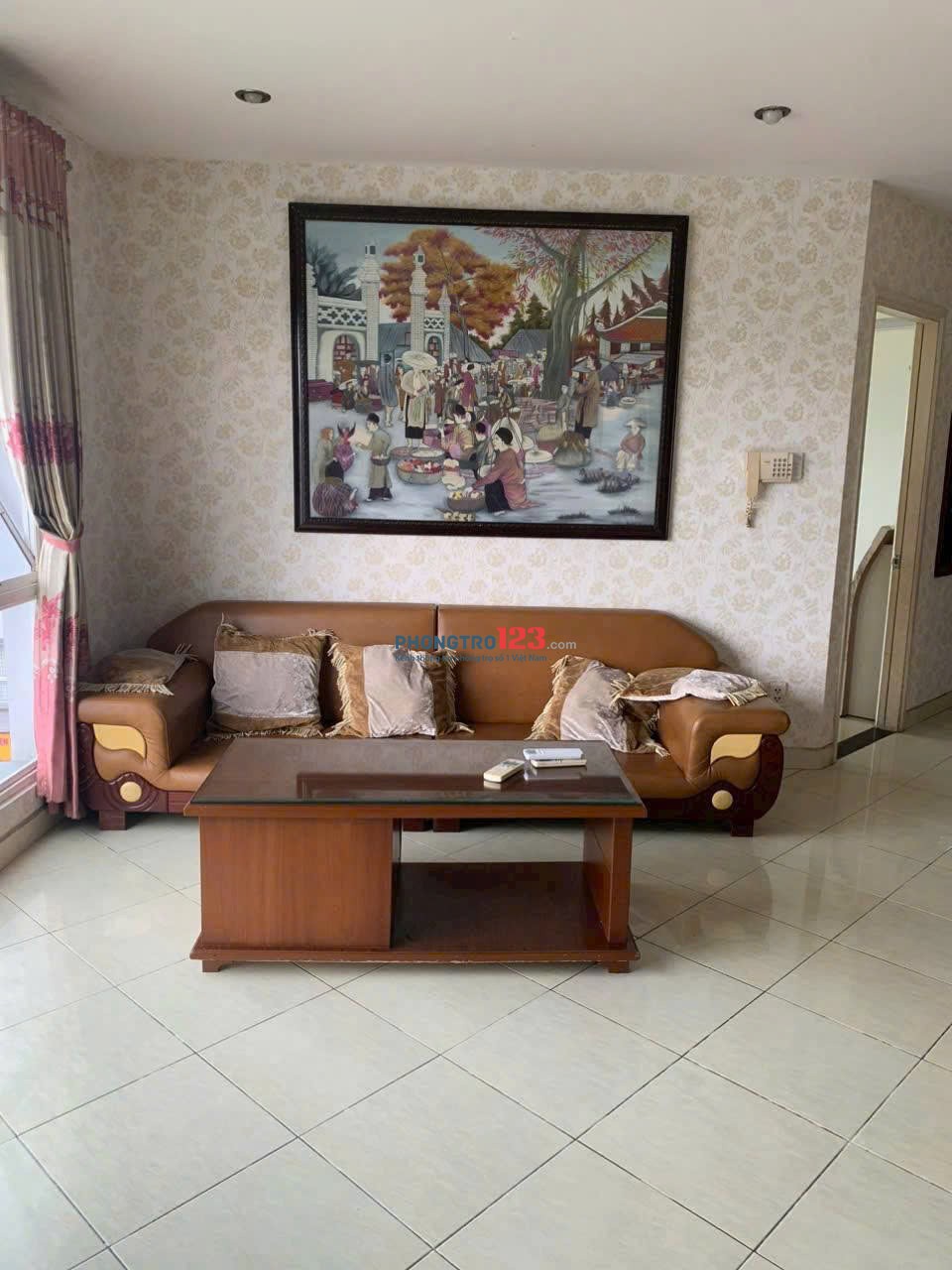 Lotus garden, Hòa Thạnh,Tân Phú: 11tr/th, 91m2, 3p ngủ,2wc,NT