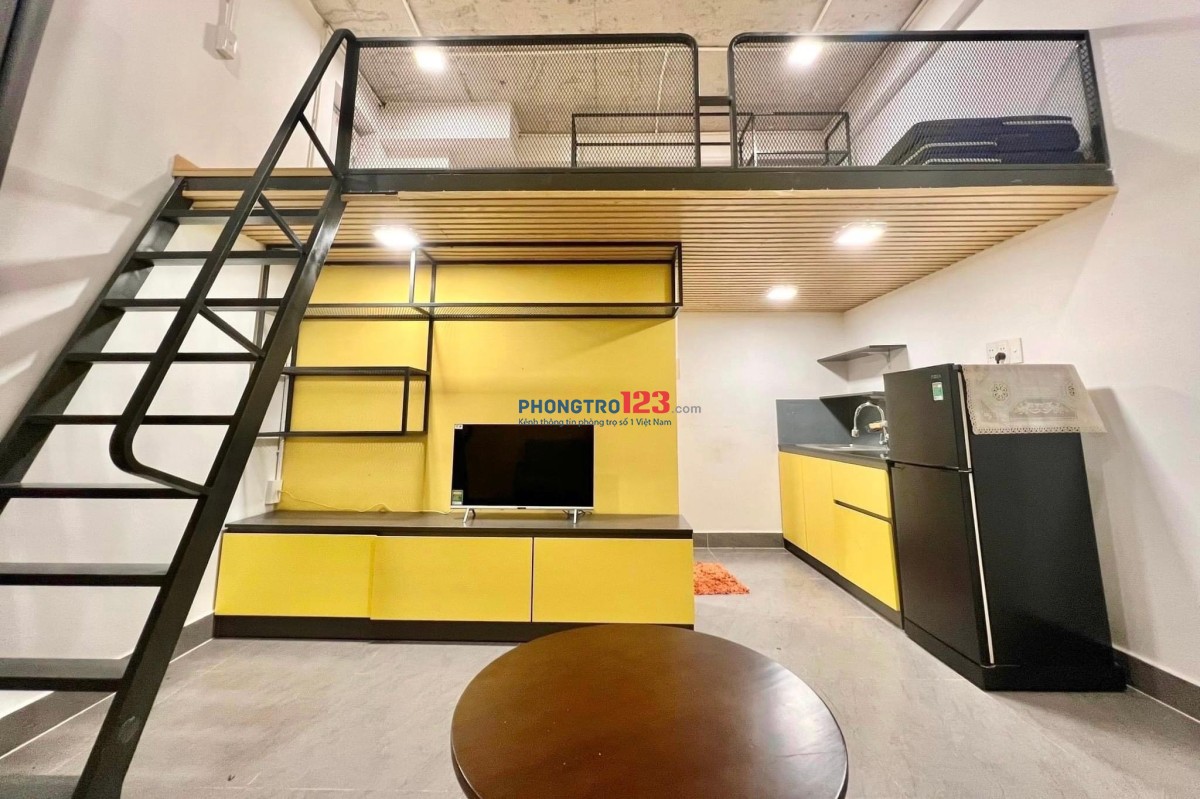 Căn Hộ Mới Xây_Trống 1 Phòng_Ngay Bình Trị Đông_Máy Lạnh