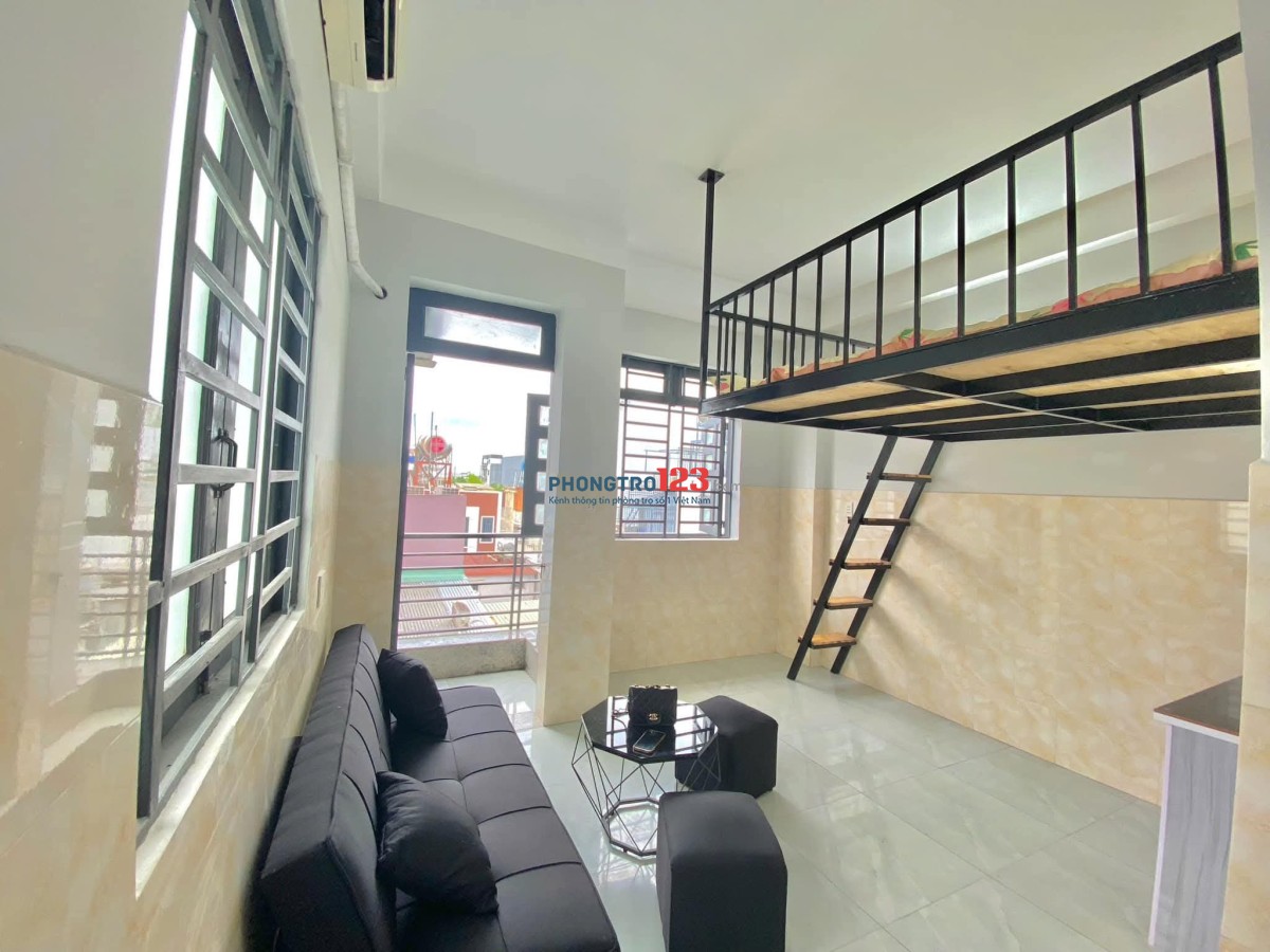 PHÒNG CÓ GÁC BALCONY, Tân Quý - Gò Dầu QUA HUFI 1,5 KM 5P ‍