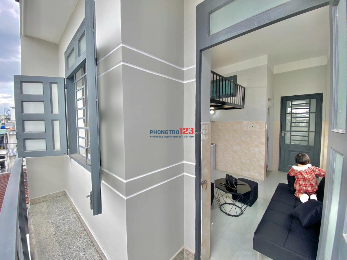 PHÒNG CÓ GÁC BALCONY, Tân Quý - Gò Dầu QUA HUFI 1,5 KM 5P ‍