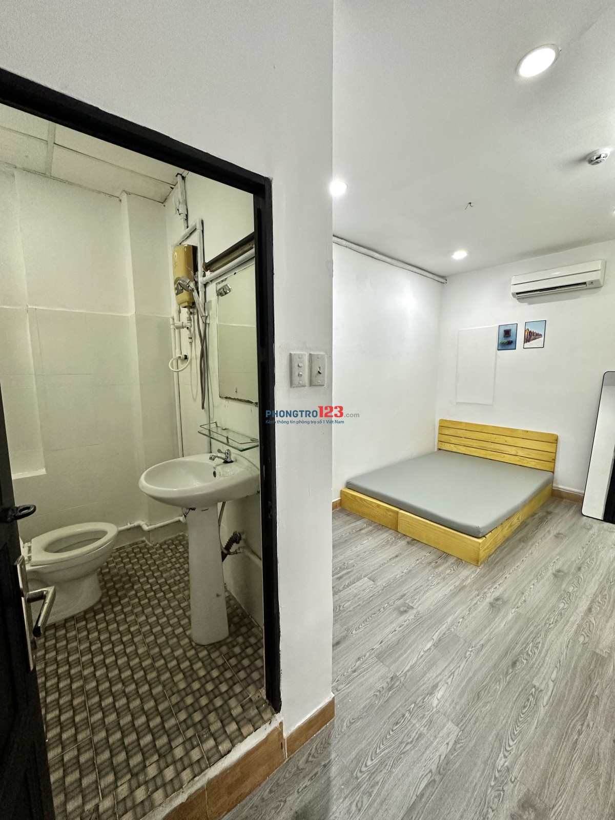 Phòng bờ kè mặt tiền Hoàng Sa, giờ giấc tự do, gần cv Lê Thị Riêng