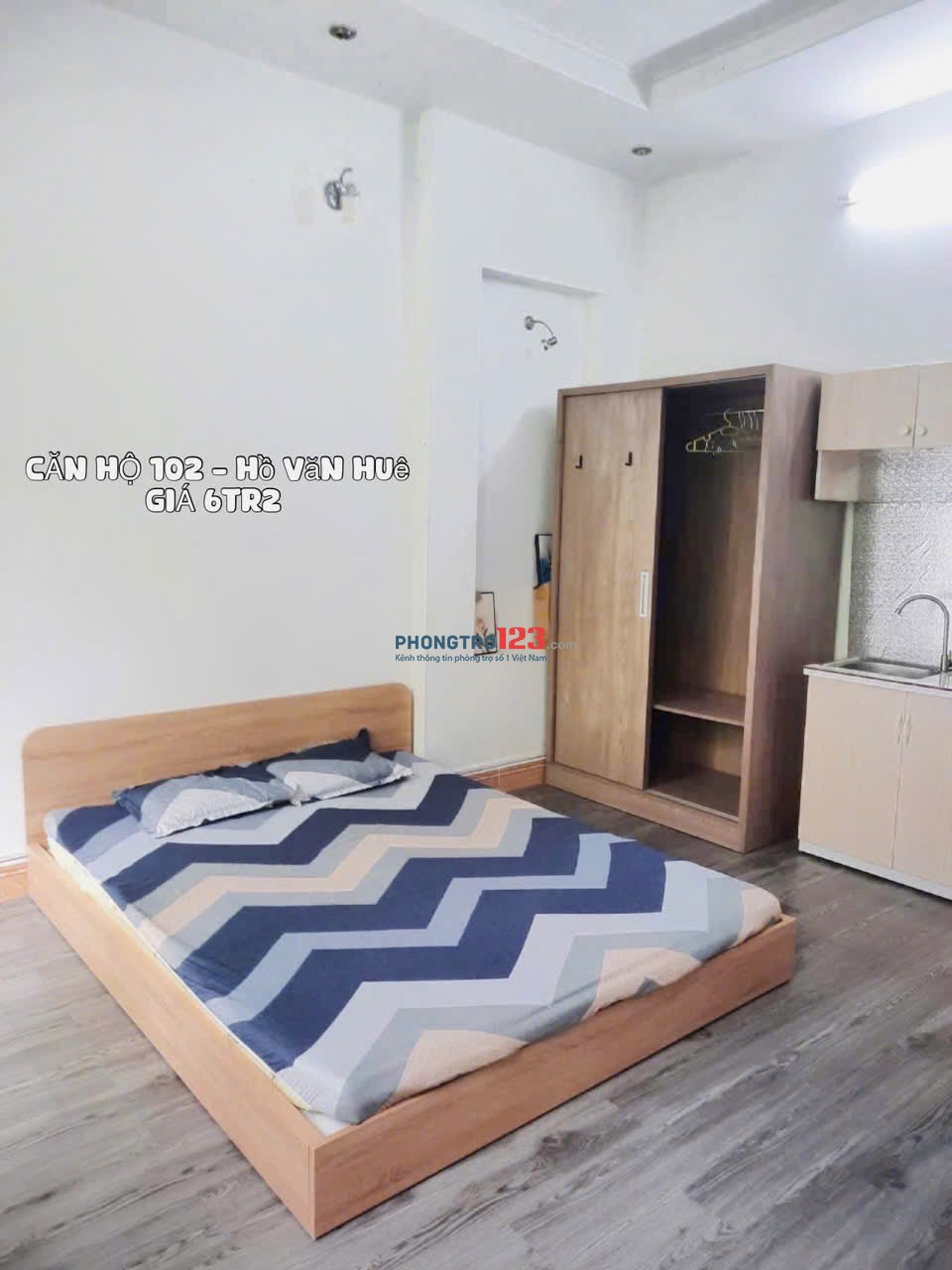 Cho thuê phòng ở Hồ Văn Huê quận Phú Nhuận gần sân bay công viên Gia Định