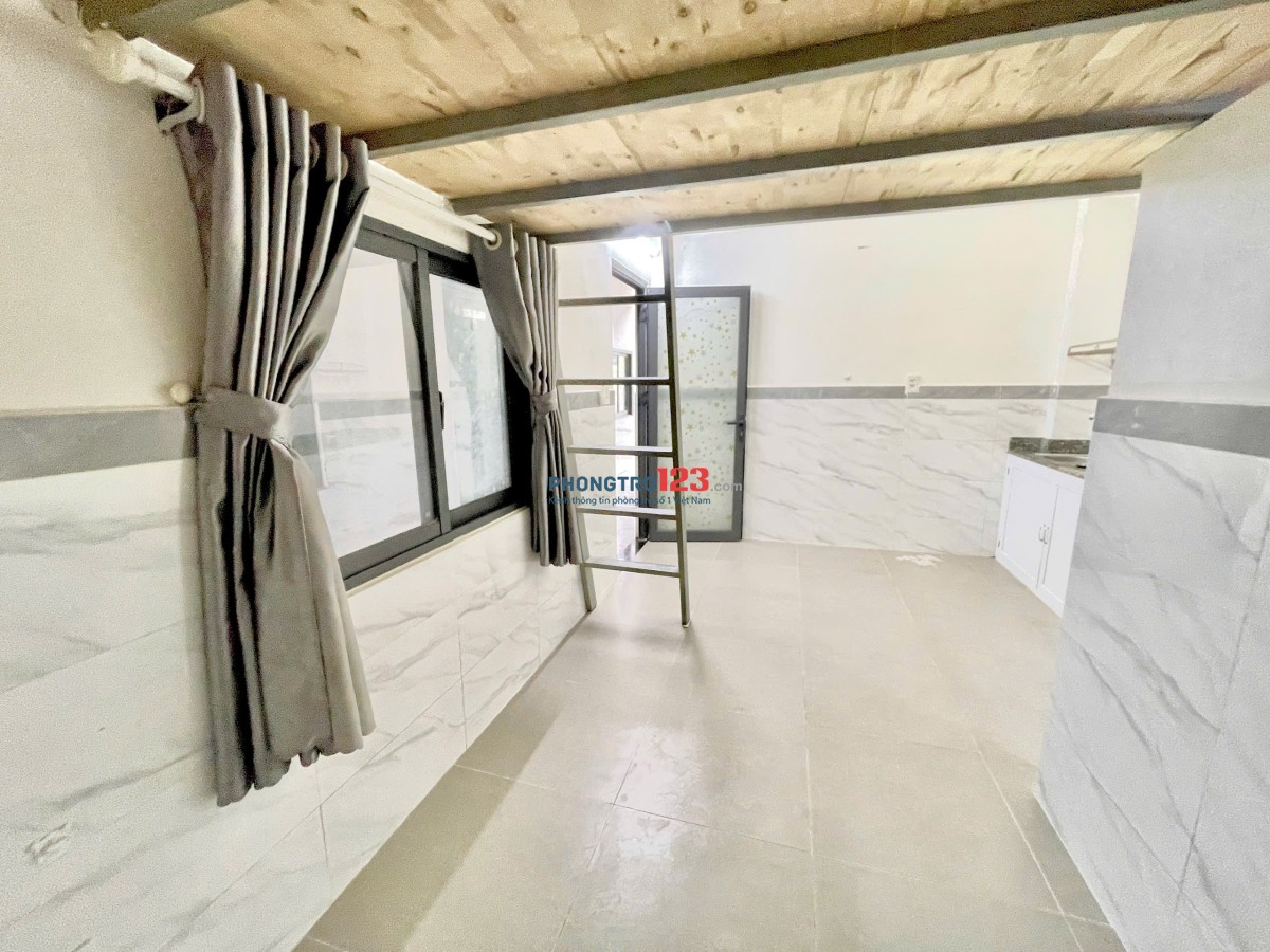PHÒNG TRỌ THANG MÁY RỘNG 30M2 ĐI BỘ IUH CS2