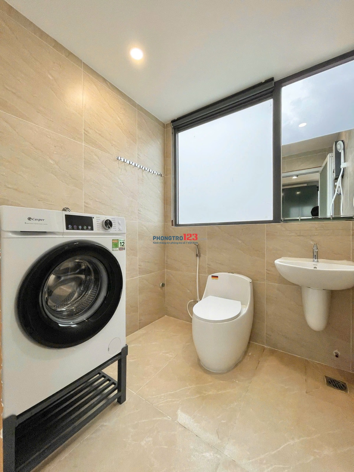CHUNG CƯ MINI DẠNG 1PN + 1PK ĐẦY ĐỦ NỘI THẤT, THANG MÁY HẦM XE