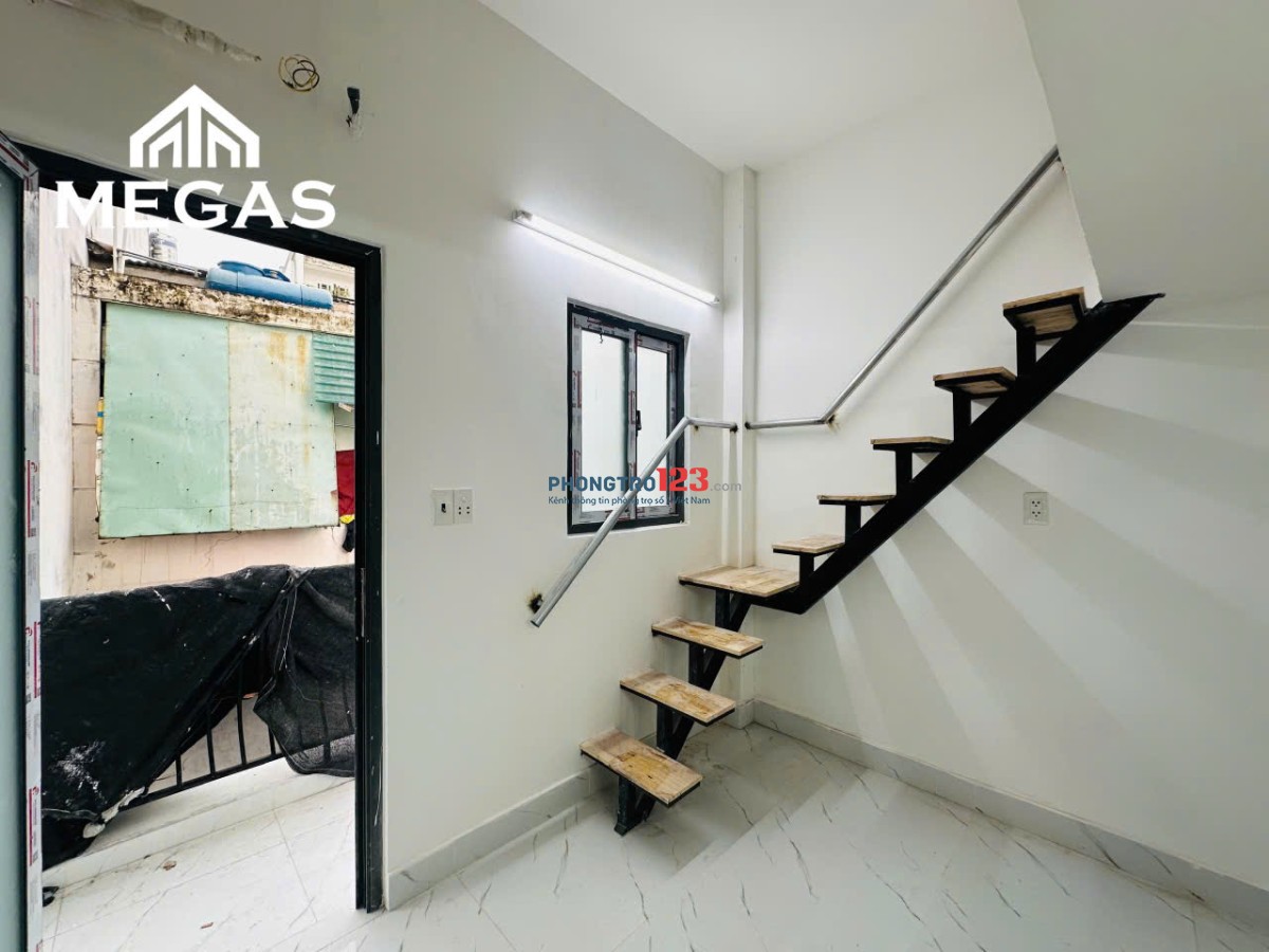CĂN HỘ có gác nhỏ CAO CẤP đang xây MỚI 200% đón khách ngay GÒ DẦU có MÁY LẠNH và THANG MÁY đều mới