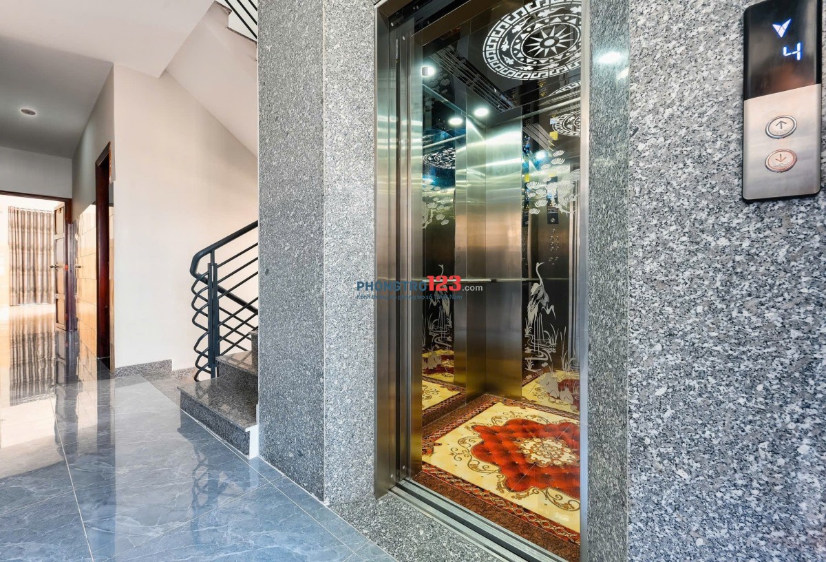 TRỐNG SẴN CĂN HỘ STUDIO CỬA SỔ LỚN - Full Nội Thất - Thang Máy - DƯỚI 6TR - GẦN Học Viện Cán Bộ, FTU