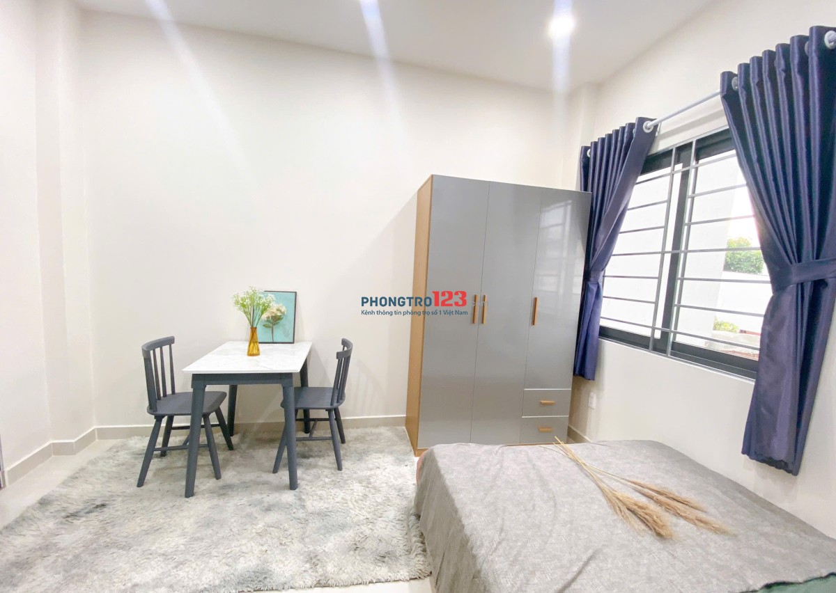 STUDIO FULL NỘI THẤT CỬA SỔ THOÁNG MÁT NGAY ĐH VĂN HIẾN