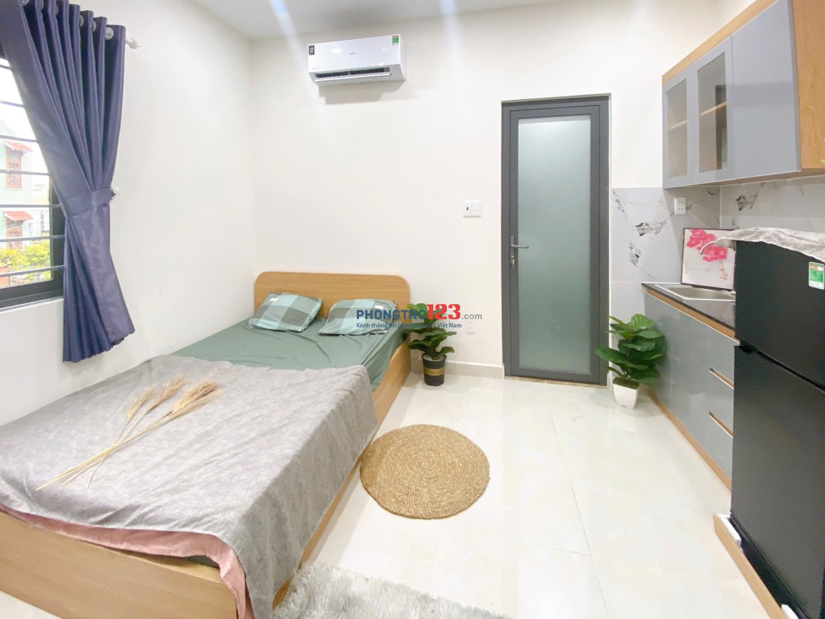 STUDIO FULL NỘI THẤT CỬA SỔ THOÁNG MÁT NGAY ĐH VĂN HIẾN