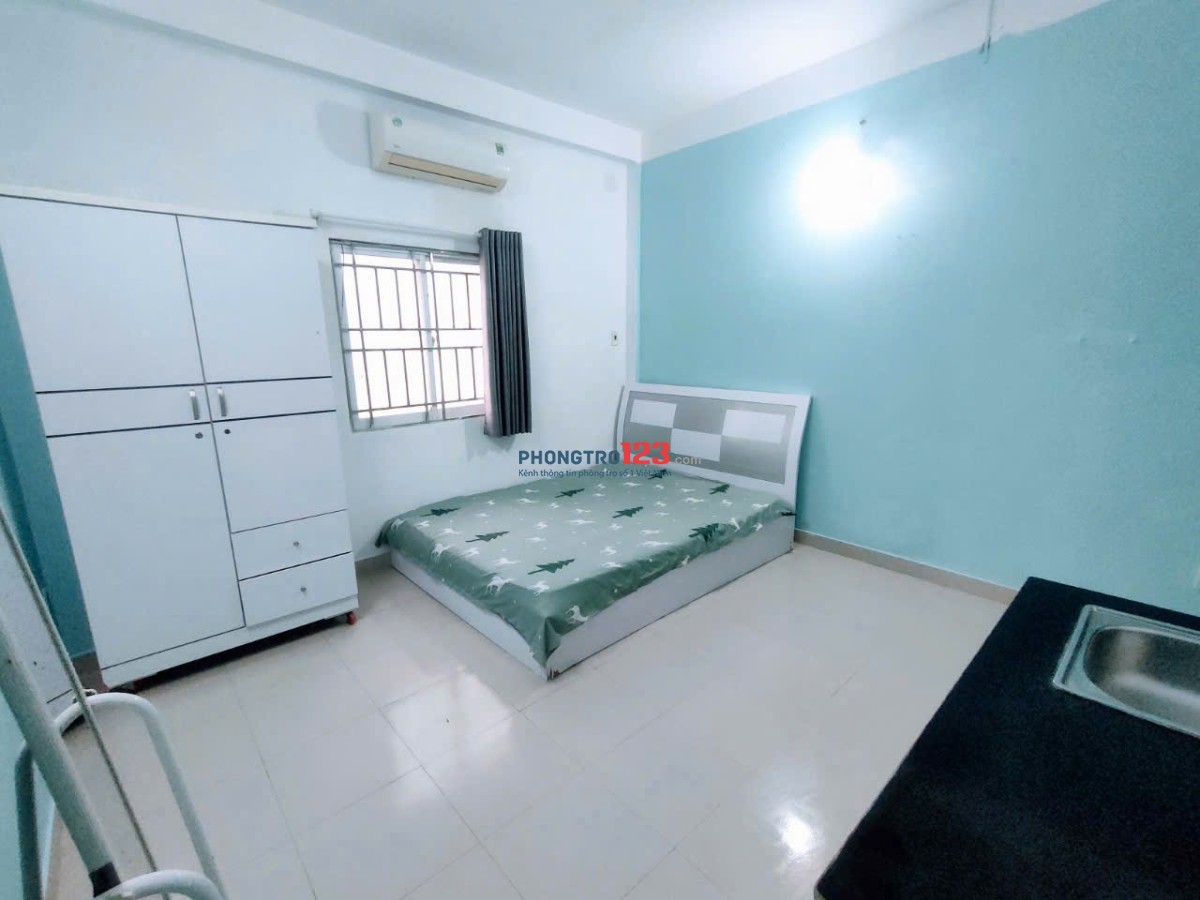 CHO THUÊ TRỌ DẠNG CHDV STUDIO CỬA SỔ TRỜI _ FULL NT _ NGAY VÒNG XOAY CÔNG TRƯỜNG DÂN CHỦ, GẦN UEH