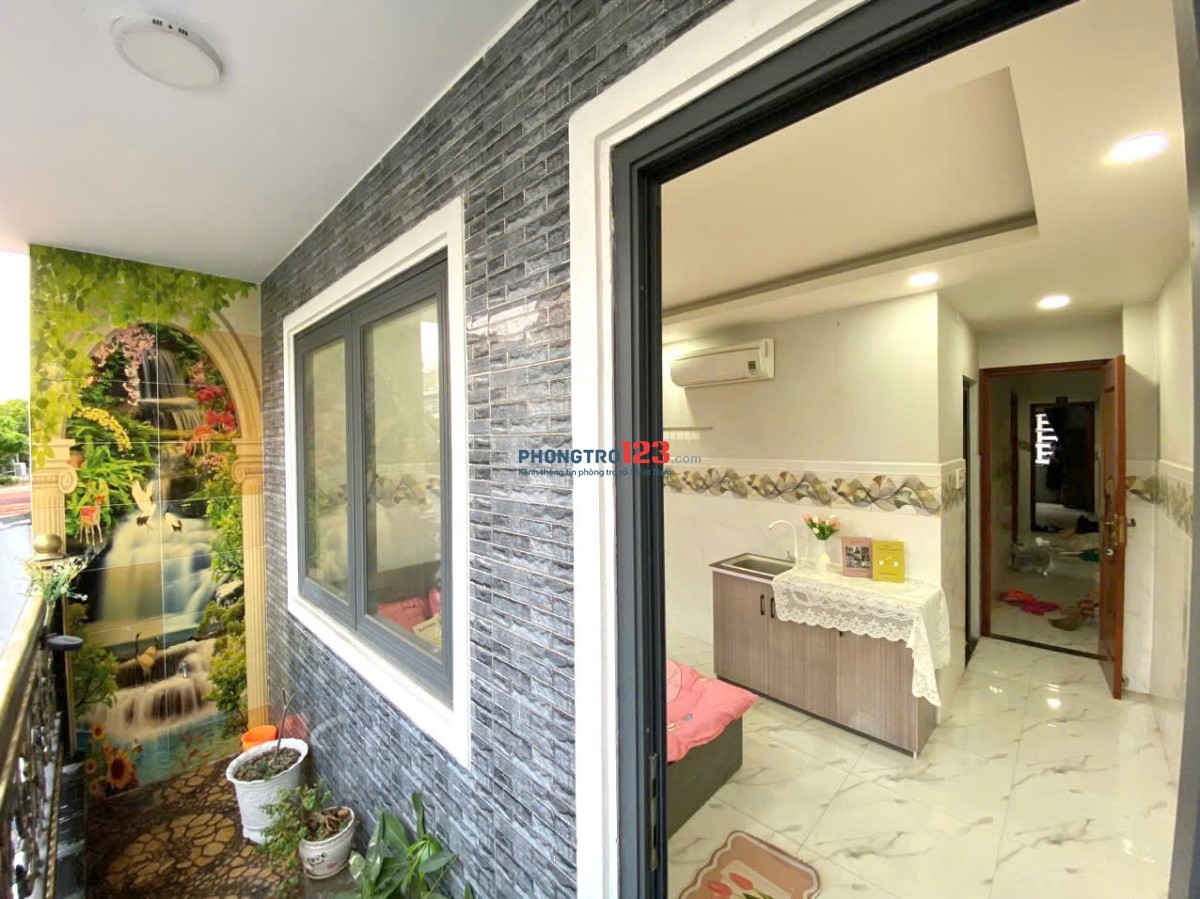 STUDIO FULL NỘI THẤT BANCOL OR CỬA SỔ NGAY NGÃ BỐN XÃ, CHỢ LÊ VĂN QUỚI
