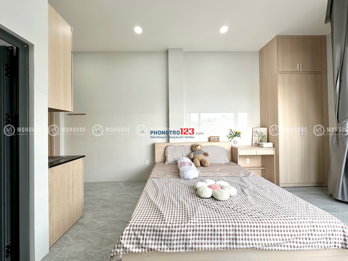 CHO THUÊ CHDV STUDIO BAN CÔNG NHÀ MỚI GẦN MŨI TÀU TRƯỜNG CHINH - ÂU CƠ GIÁP TÂN PHÚ